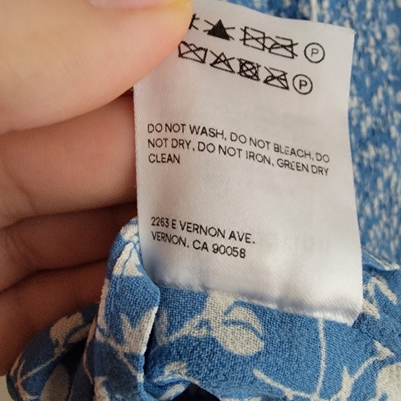 Reformation Robertson Top in Marie size 10 NWT - Picture 8 of 9